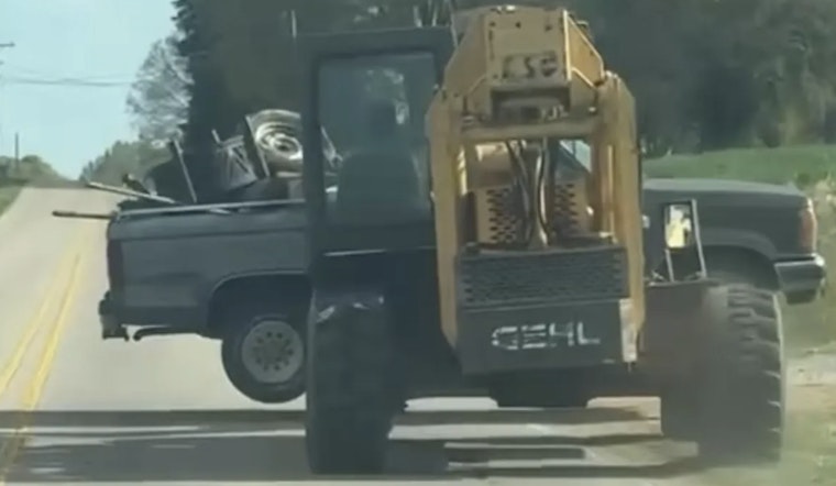 Rowan County Man Captured After Using Stolen Forklift to Haul Away Stolen Ford Ranger