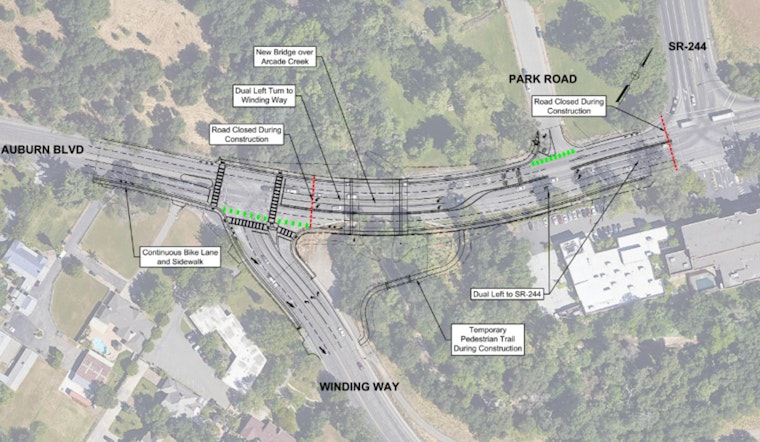 Sacramento's Auburn Boulevard Set for May Start on Bridge Replacement to Boost Safety and Ease Congestion
