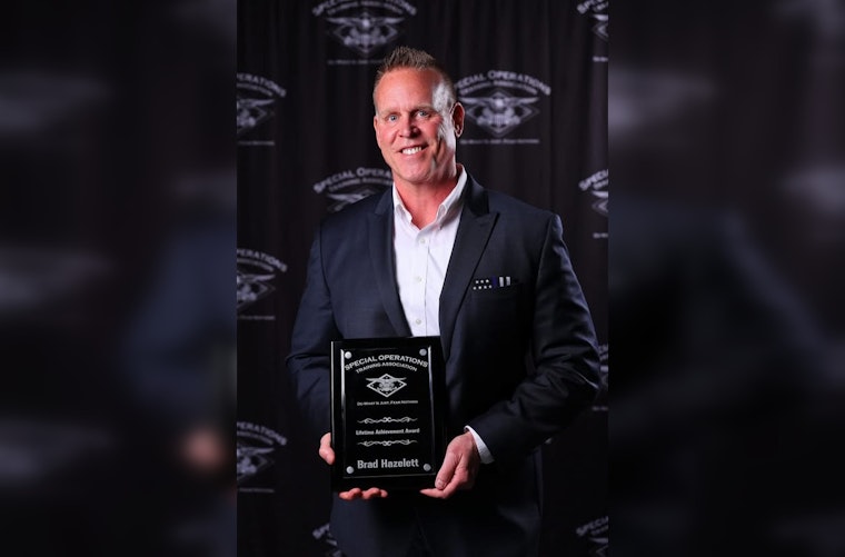 Saint Paul Senior Commander Brad Hazelett Honored with SOTA Lifetime Achievement Award for SWAT Excellence