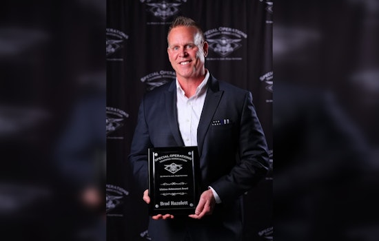 Saint Paul Senior Commander Brad Hazelett Honored with SOTA Lifetime Achievement Award for SWAT Excellence