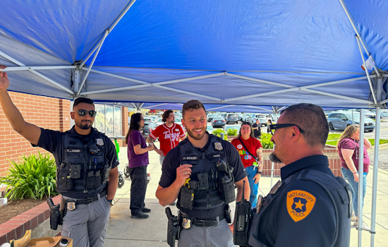 Salt Lake City Police Foster Community Relations Over Coffee at Local Target
