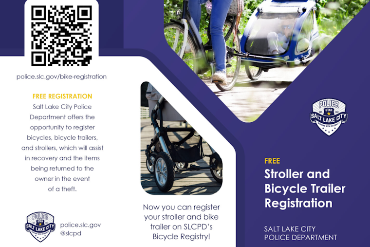 Salt Lake City Police Introduces Free Registration for Strollers and Bike Trailers to Combat Theft