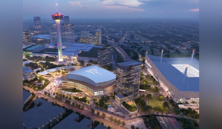 San Antonio Spurs Join City and County in MOU for New Downtown Sports and Entertainment District