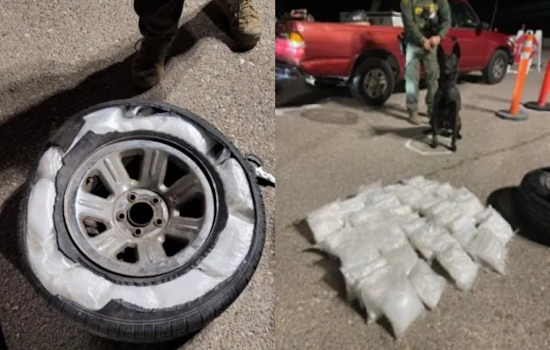 San Diego Border Patrol Seizes $175K Worth of Meth Hidden in Spare Tire