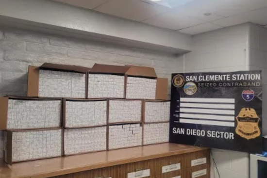 San Diego Border Patrol Seizes Over 90,000 Xanax Pills Valued at $600k on I-5, Driver Charged