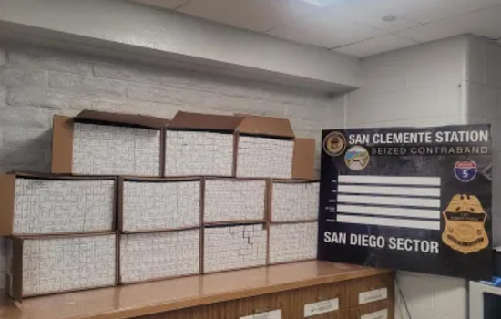 San Diego Border Patrol Seizes Over 90,000 Xanax Pills Valued at $600k on I-5, Driver Charged