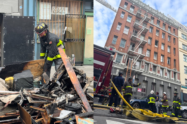 San Francisco Apartment Fire on Ellis Street Results in Hospitalization and Dog Fatality, Local Politician Praises First Responders