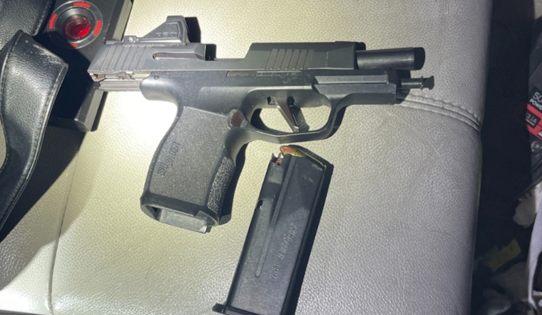 San Jose Duo Arrested in Milpitas With Loaded Gun and Warrants During Traffic Stop Gone Awry