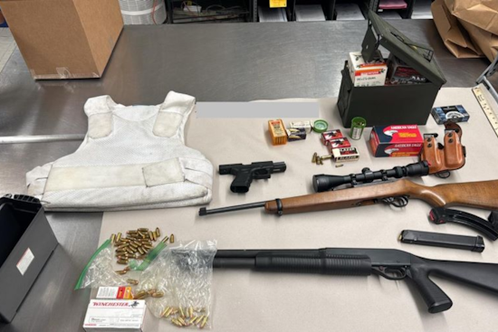 San José Man Arrested for Road Rage Incidents, Brandishing Stolen Firearm