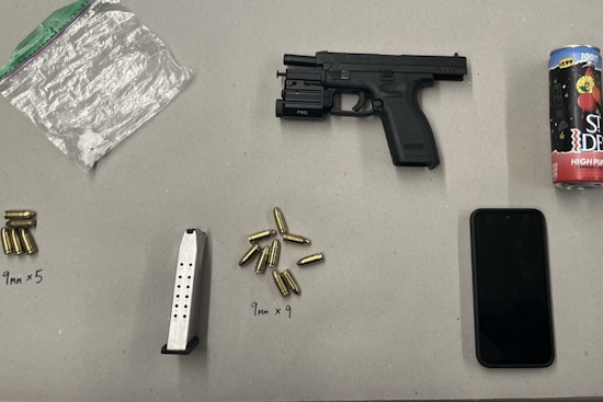 San Jose Police Seize Illegal Firearm and Drugs, Convicted Felon Arrested During Traffic Stop