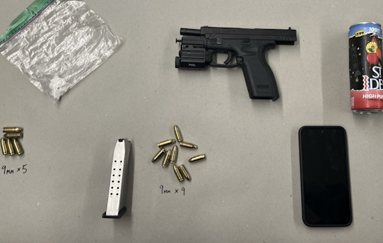 San Jose Police Seize Illegal Firearm and Drugs, Convicted Felon Arrested During Traffic Stop