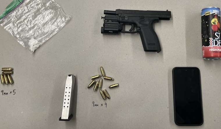 San Jose Police Seize Illegal Firearm and Drugs, Convicted Felon Arrested During Traffic Stop