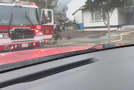 Santa Rosa Firefighters Swiftly Contain Blaze at Ridley Avenue Duplex, One Injured in Line of Duty