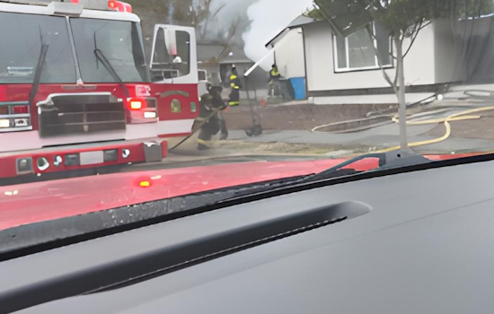 Santa Rosa Firefighters Swiftly Contain Blaze at Ridley Avenue Duplex, One Injured in Line of Duty