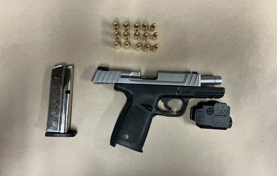 Santa Rosa Police Seize Loaded Gun, Arrest Two on Multiple Charges During Traffic Stop