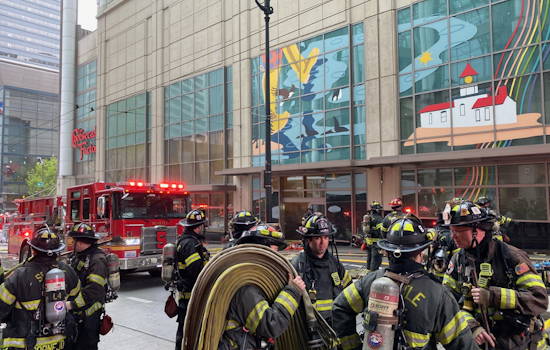 Seattle Firefighters Quell 2-Alarm Blaze in Downtown High-Rise, No Injuries Reported