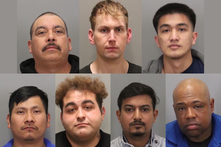 Seven Suspects Arrested in San José for Allegedly Soliciting Minors Online for Sexual Activities