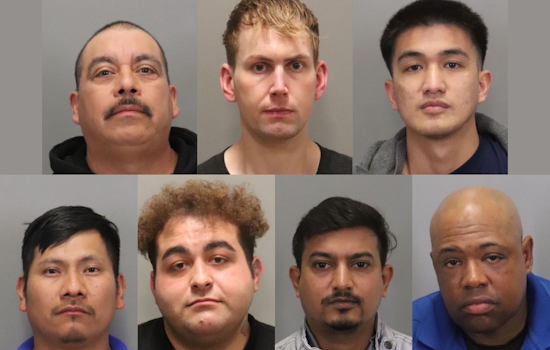 Seven Suspects Arrested in San José for Allegedly Soliciting Minors Online for Sexual Activities