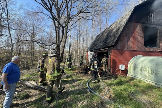 Several Animals Perish in Trafalgar Barn Fire Due to Suspected Electrical Malfunction