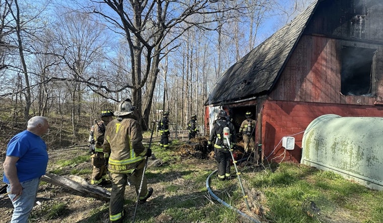 Several Animals Perish in Trafalgar Barn Fire Due to Suspected Electrical Malfunction