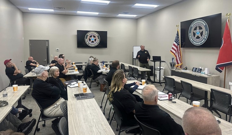 Sevier County Sheriff's Citizens Academy Hosts Informative Night on Community Relations and Active Shooter Response Training