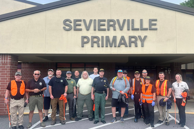 Sevier County Sheriff's Office Triumphs in 2025 "Battle of the Litter" Cleanup Competition