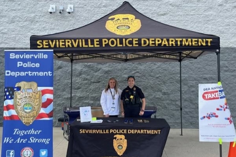 Sevierville Residents Rally for Public Health at DEA National Takeback Event