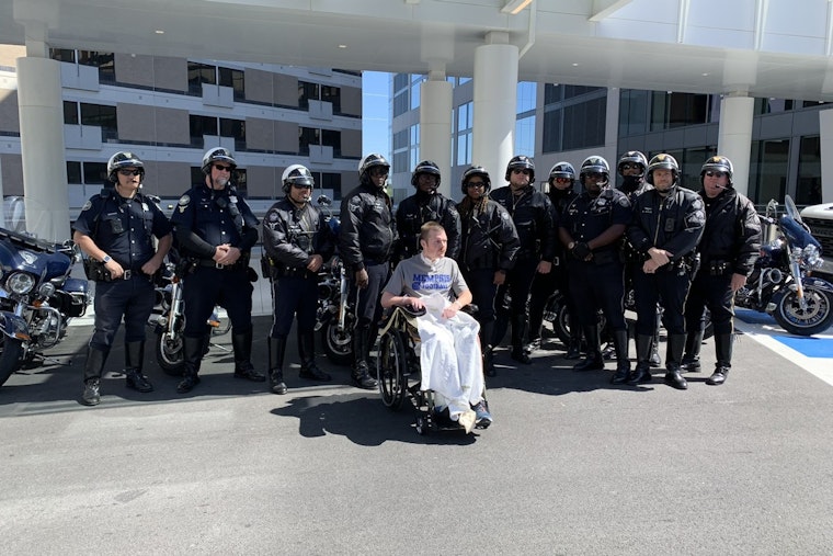 Shelby County Sgt. Sam Lilley Celebrates Recovery Milestone; Atlanta Police Show Support