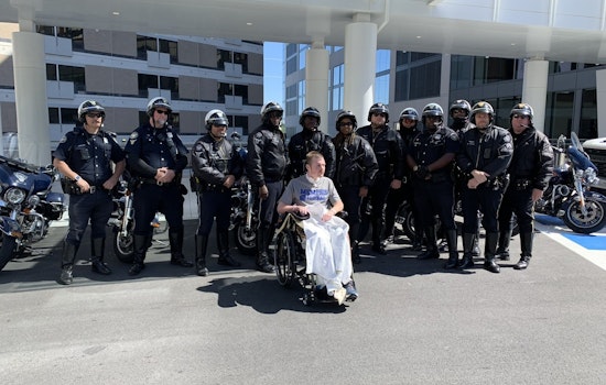 Shelby County Sgt. Sam Lilley Celebrates Recovery Milestone; Atlanta Police Show Support