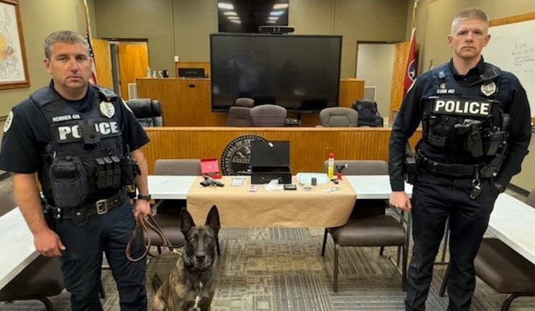 Shelbyville Suspect Arrested, Police Uncover Meth and Weapons During Burglary Call Response