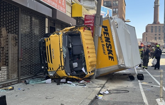 Six Injured as Truck Plows into Pedestrians and Building in Boston's Chinatown