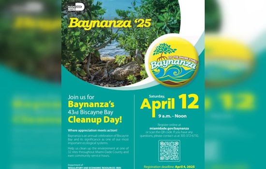 South Florida Unites for the 43rd Annual Baynanza Biscayne Bay Cleanup Day
