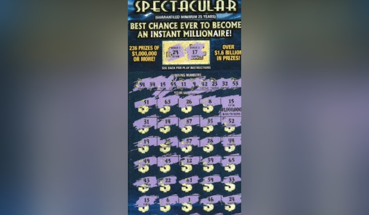 St. Augustine Man Strikes Gold with $1 Million Lottery Win from Palm Coast Publix Scratch-Off