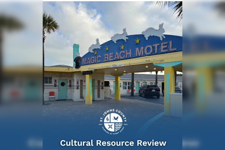 St. Augustine's Magic Beach Motel's Fate to Be Decided by St. Johns County Cultural Resource Review Board
