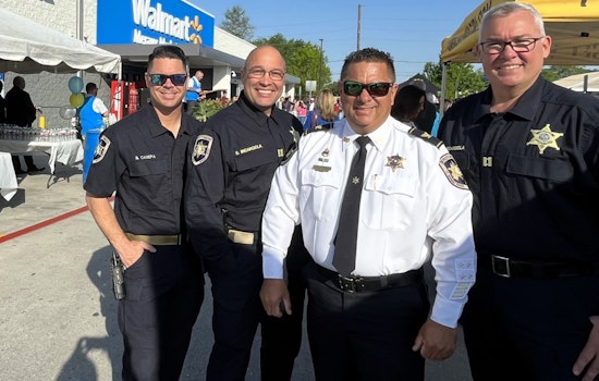 St. Bernard Sheriff's Office Supports Local Commerce at Walmart Meraux Reopening