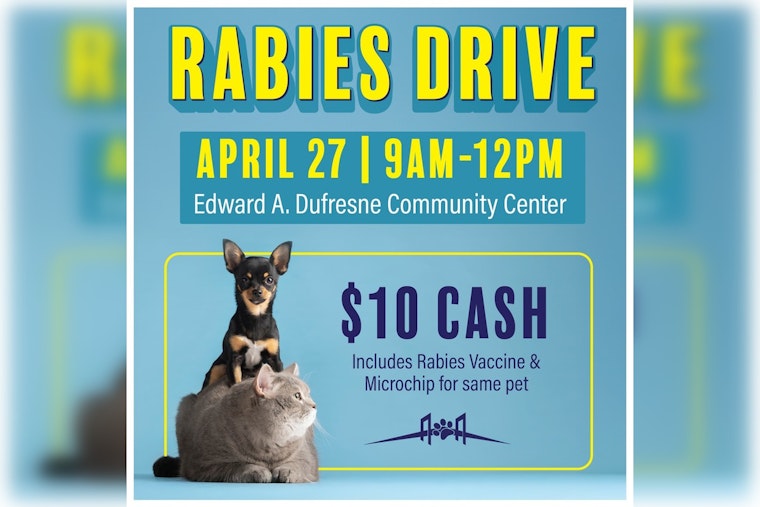 St. Charles Parish Hosts Low-Cost Rabies Vaccination and Free Microchipping Event in Luling