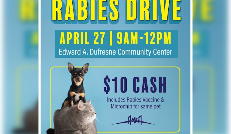 St. Charles Parish Hosts Low-Cost Rabies Vaccination and Free Microchipping Event in Luling