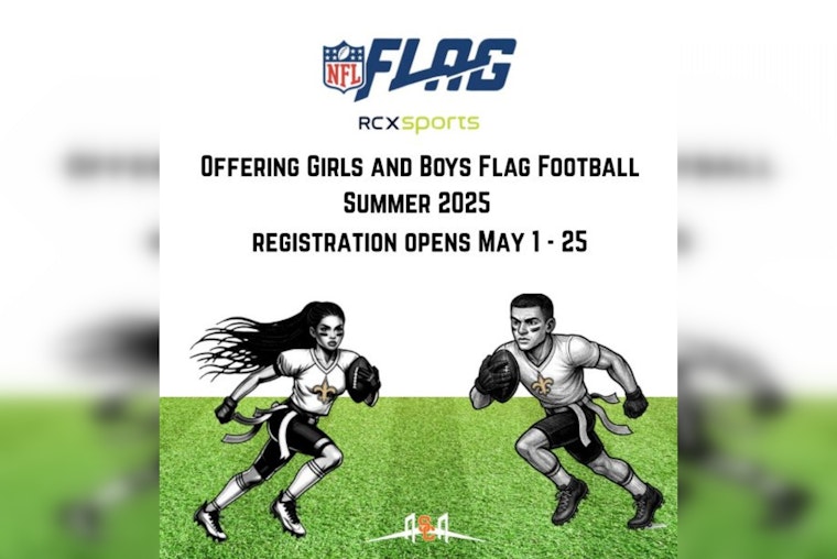 St. Charles Parish Introduces Inaugural Girls Flag Football Season This Summer