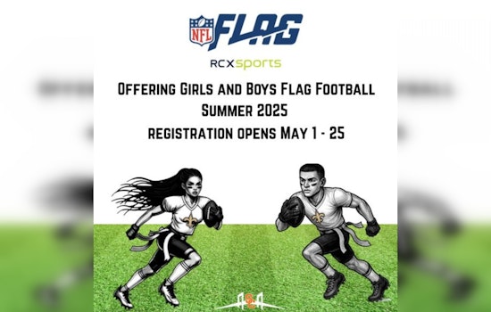 St. Charles Parish Introduces Inaugural Girls Flag Football Season This Summer