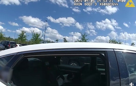 St. Johns County Deputy Saves Dog from Overheating in Car at St. Augustine Home Depot