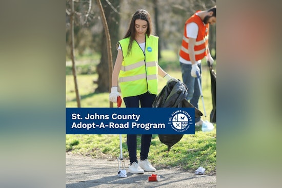 St. Johns County Invites Community to Preserve Local Environment with Adopt-A-Road Program for Earth Day