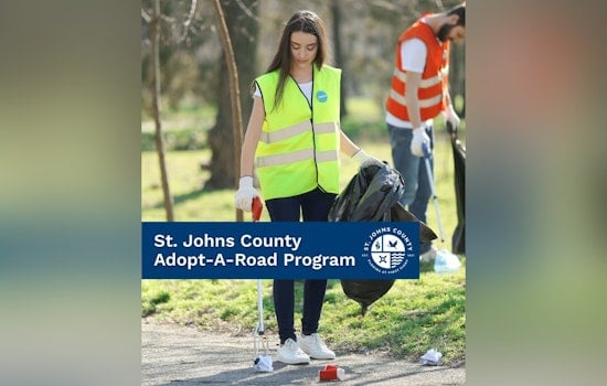 St. Johns County Invites Community to Preserve Local Environment with Adopt-A-Road Program for Earth Day