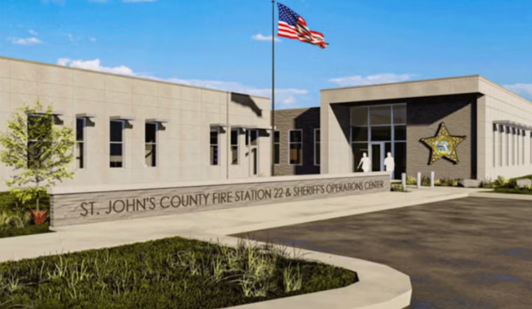 St. Johns County Invites Residents to Discuss New Fire Station and Sheriff’s Operation Center in St. Augustine