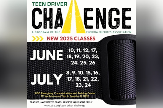 St. Johns County Sheriff's Office Offers Teen Driver Challenge to Enhance Road Safety for Adolescents