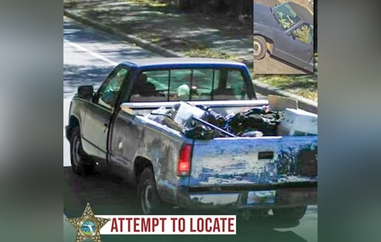 St. Johns County Sheriff's Office Seeks Public Help to Find Vehicle Linked to Durbin Creek Elementary Theft
