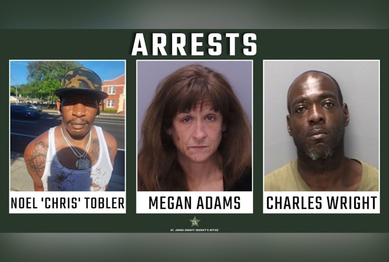 St. Johns County Sheriff's Office Seizes 10 Pounds of Narcotics and Takes Three Suspects into Custody Following Major Drug Bust