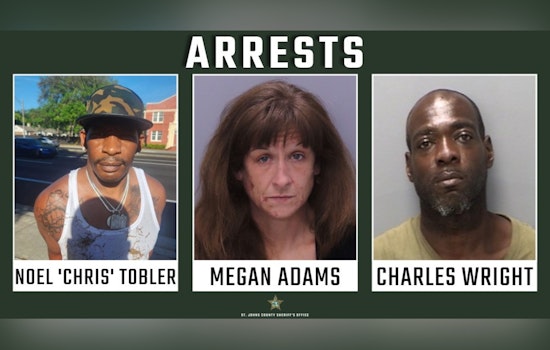 St. Johns County Sheriff's Office Seizes 10 Pounds of Narcotics and Takes Three Suspects into Custody Following Major Drug Bust