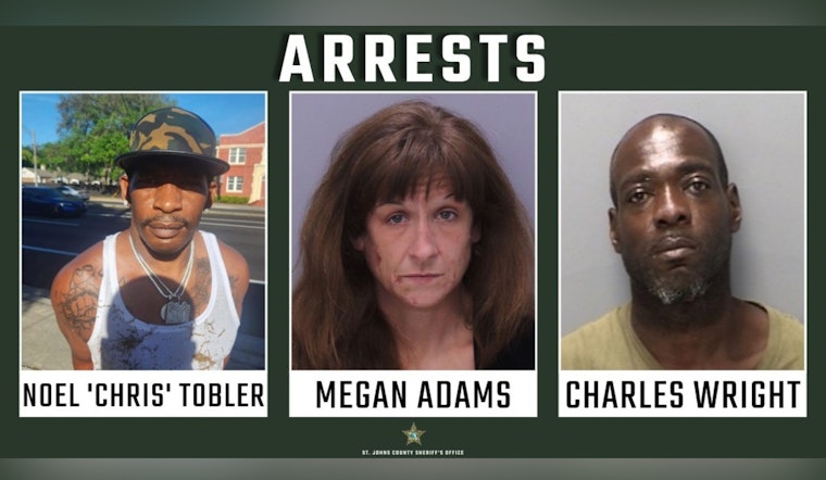 St. Johns County Sheriff's Office Seizes 10 Pounds of Narcotics and Takes Three Suspects into Custody Following Major Drug Bust