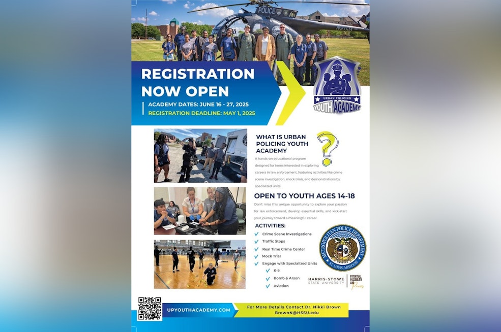 St. Louis Metropolitan Police Department Invites Teens to Join Upcoming Youth Academy for Law Enforcement Experience