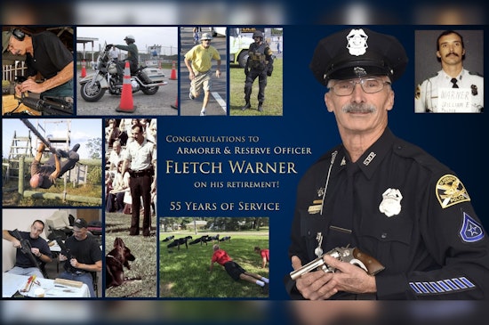 St. Petersburg Salutes Reserve Officer William 'Fletch' Warner on His Remarkable 55-Year Law Enforcement Career